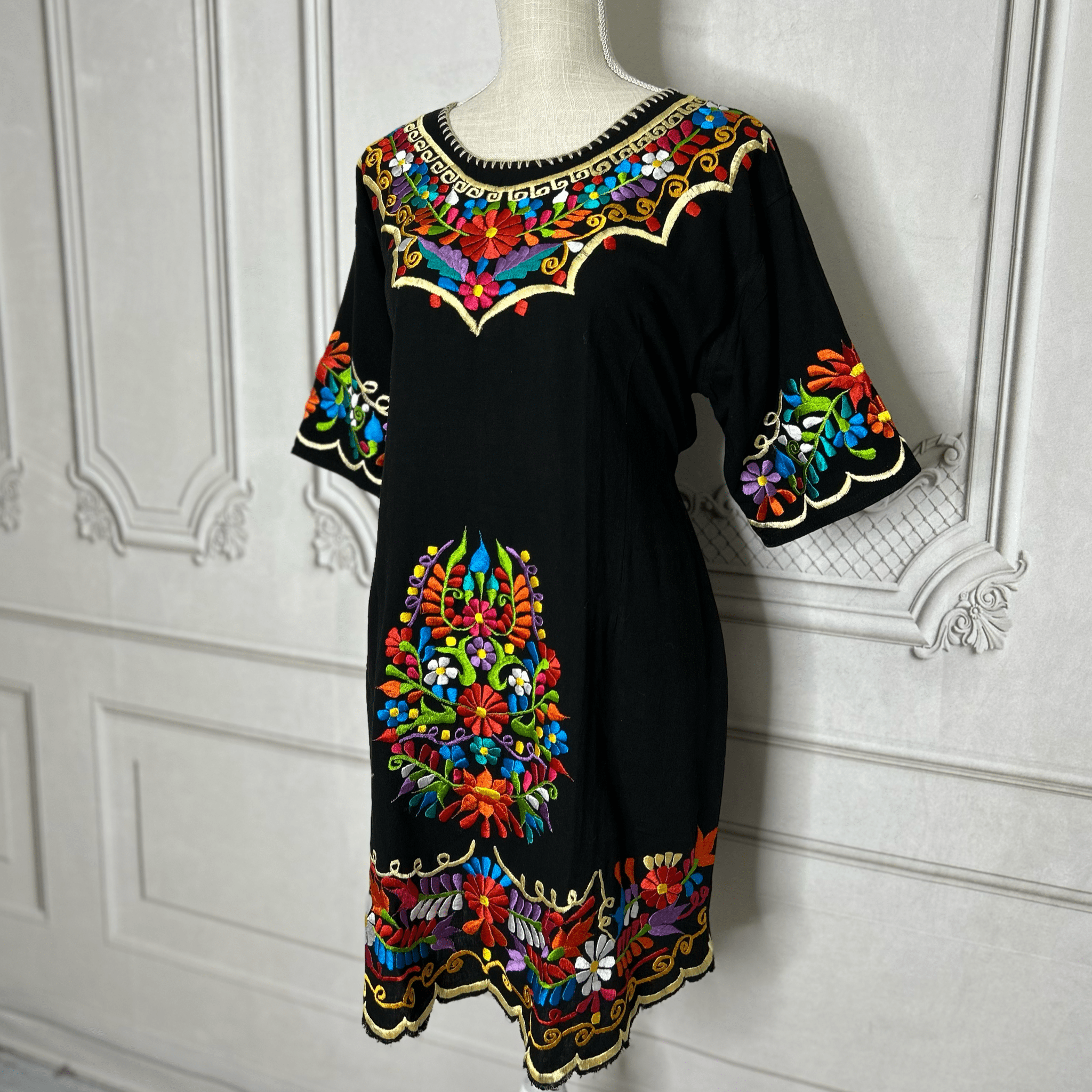 Mexican Dress Daisy - Knee Length Mexican Dress Daisy - Knee Length