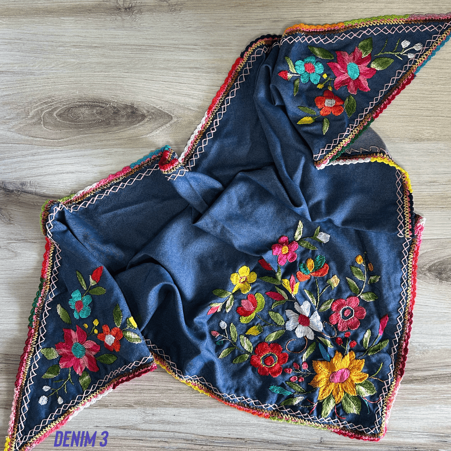 Mexican Embroidered Bandana