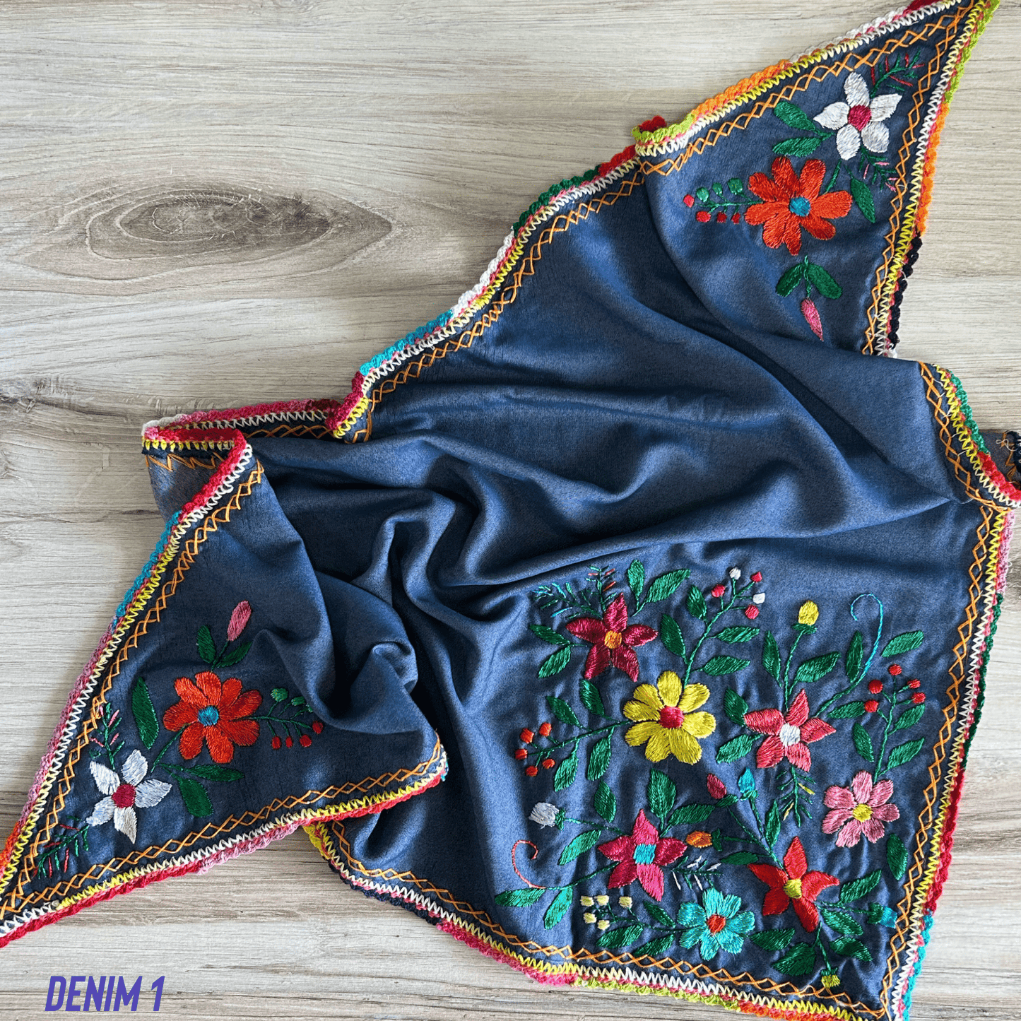 Mexican Embroidered Bandana