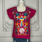 Mexican Embroidered Hummingbird Tunic Mexican Embroidered Hummingbird Tunic