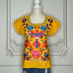 Mexican Embroidered Hummingbird Tunic Mexican Embroidered Hummingbird Tunic