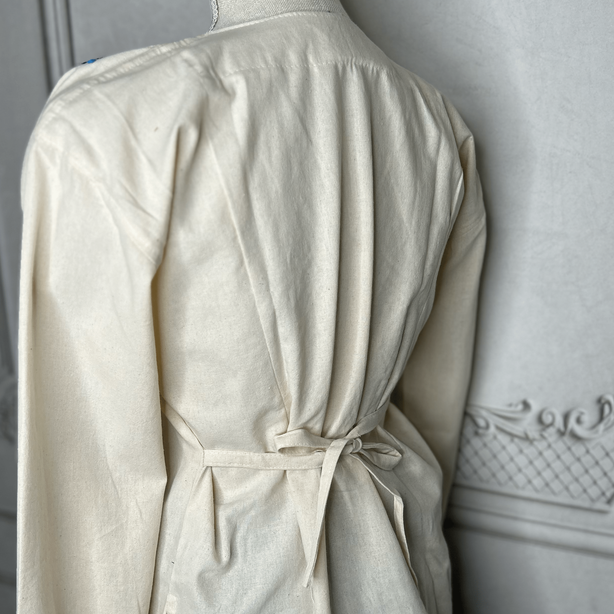 Mexican Embroidered Long Sleeve Sunflower Tunic Mexican Embroidered Long Sleeve Sunflower Tunic