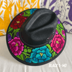 Mexican Embroidered Sun Hat Zinnia Mexican Embroidered Sun Hat Zinnia