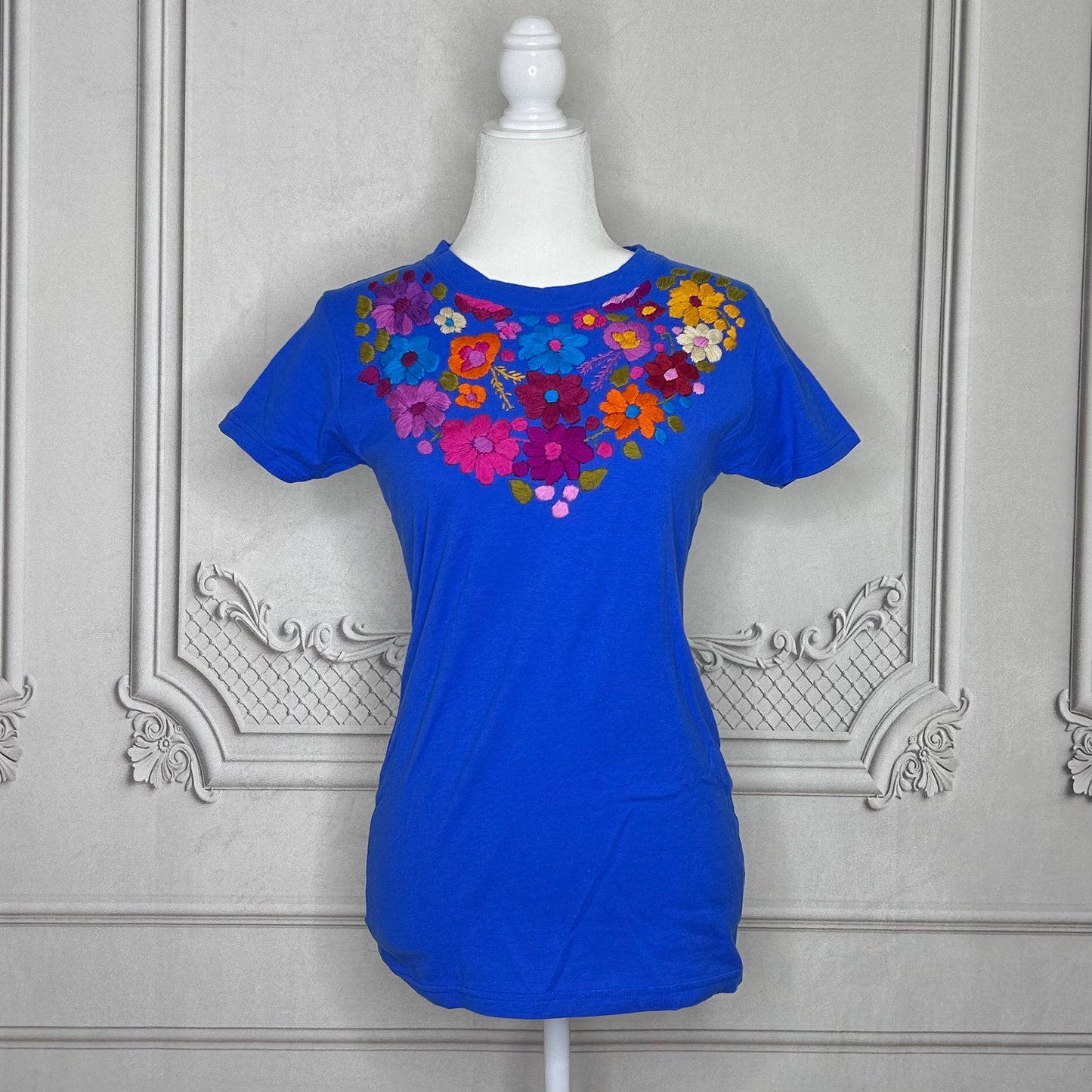Mexican Embroidered T-Shirt - Rosie Mexican Embroidered T-Shirt - Rosie