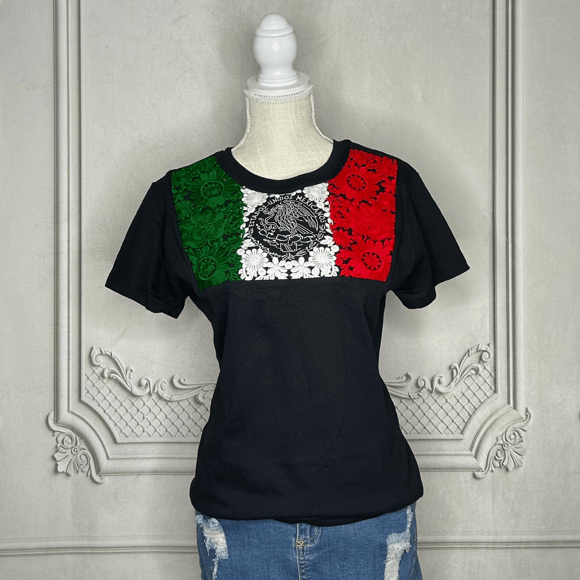 Mexican Flag Women's T-Shirt