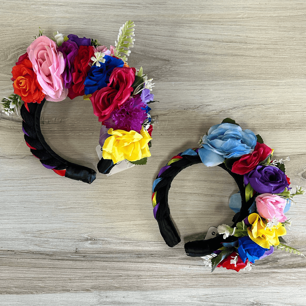 Mexican Floral Headband - Folklorico – Camelia Mexican Boutique display picture 2