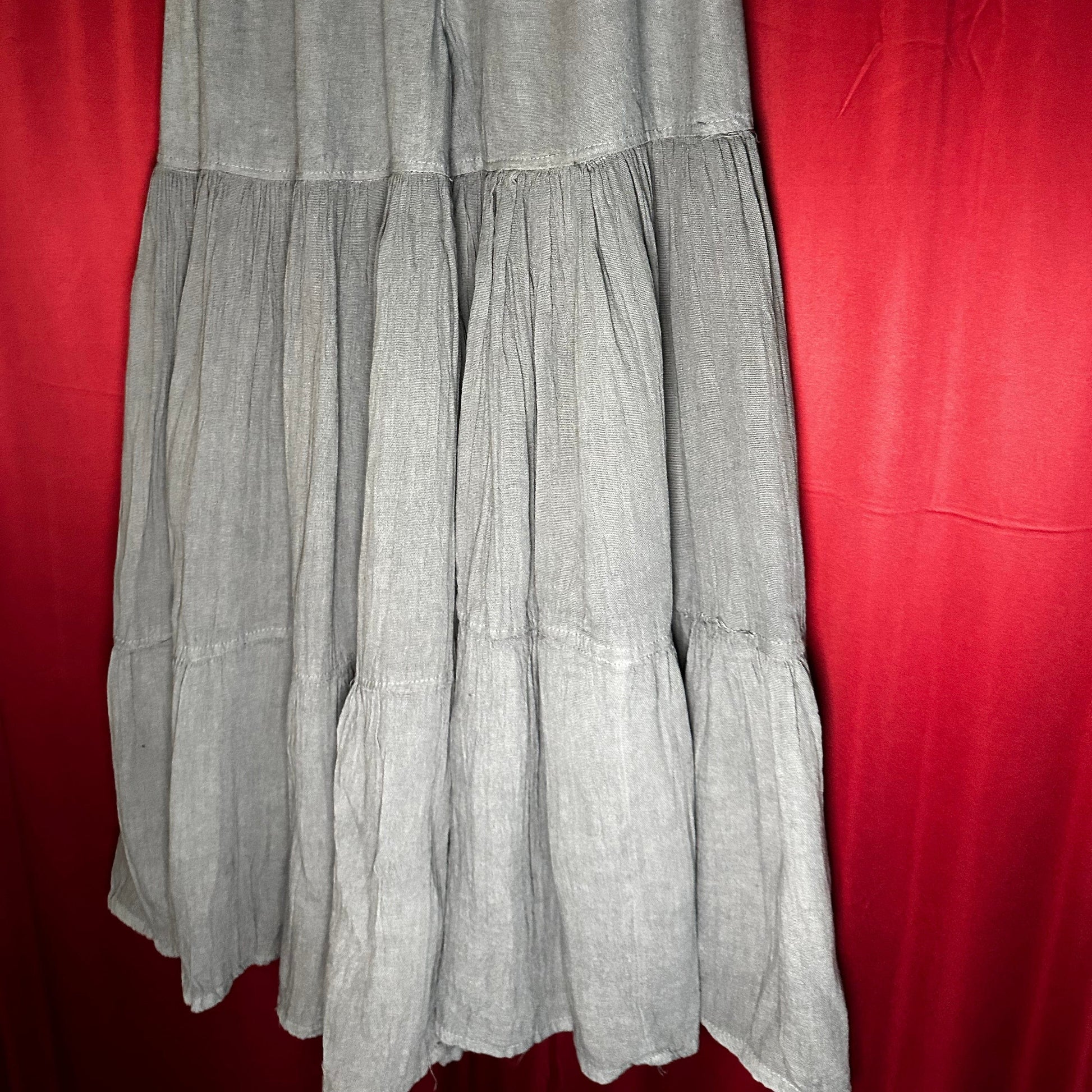 Mexican Gauze Tiered Selena Palazo Pants Mexican Gauze Tiered Selena Palazo Pants