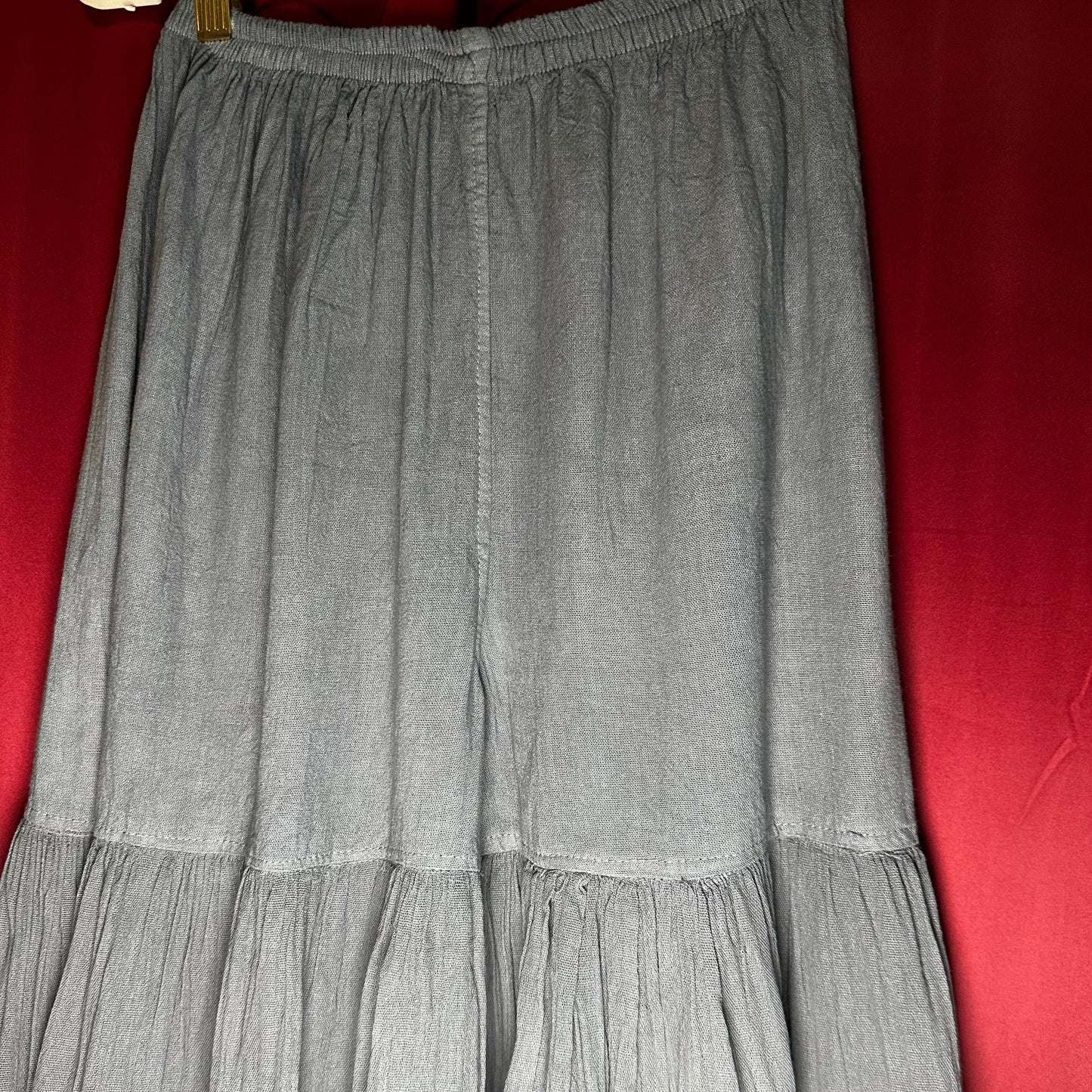 Mexican Gauze Tiered Selena Palazo Pants Mexican Gauze Tiered Selena Palazo Pants