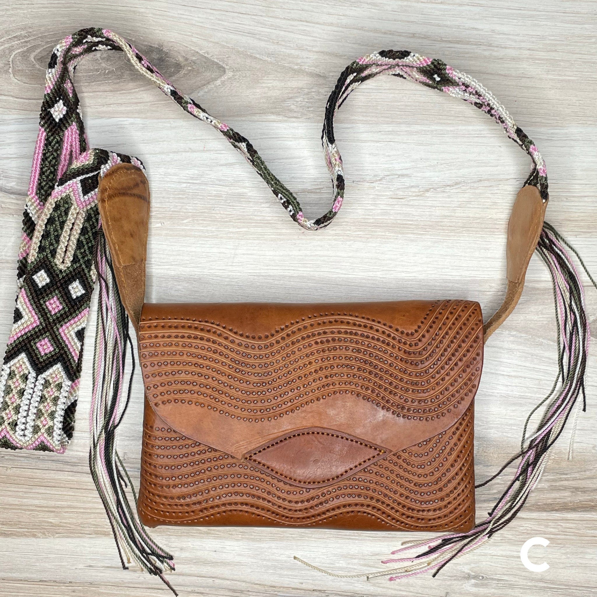 Handmade leather cheapest bag, Mexican leather crossbody bag, Mexican leather bag, Mexican purse, tooled crossbody bag, leather crossbody bag