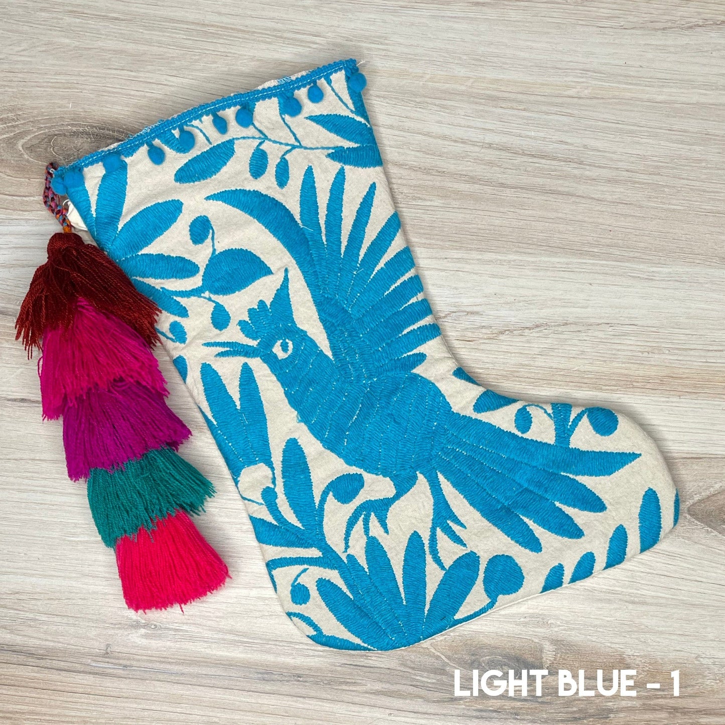 Mexican Otomi Christmas Stocking