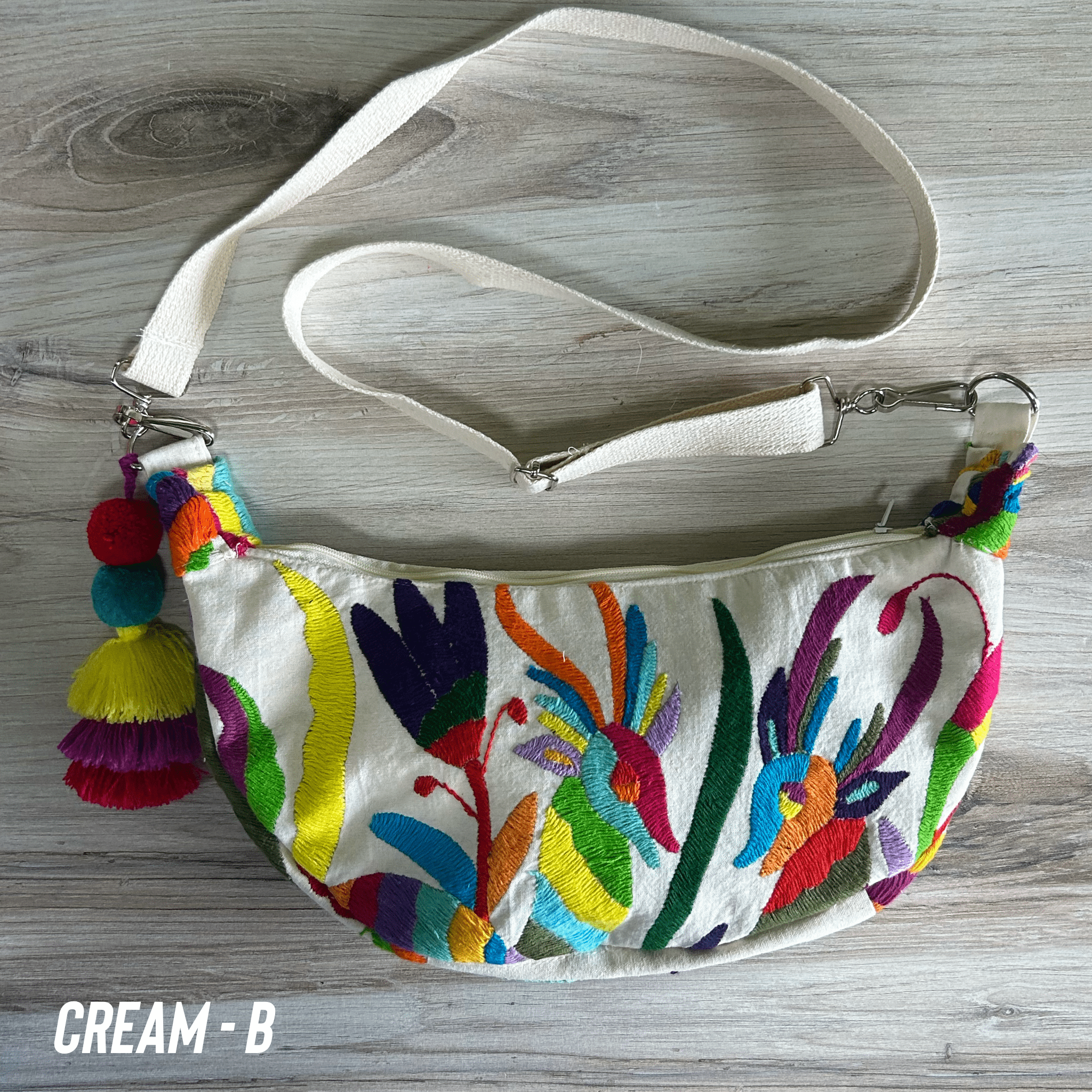 Mexican Otomi Hobo Crossbody Mexican Otomi Hobo Crossbody