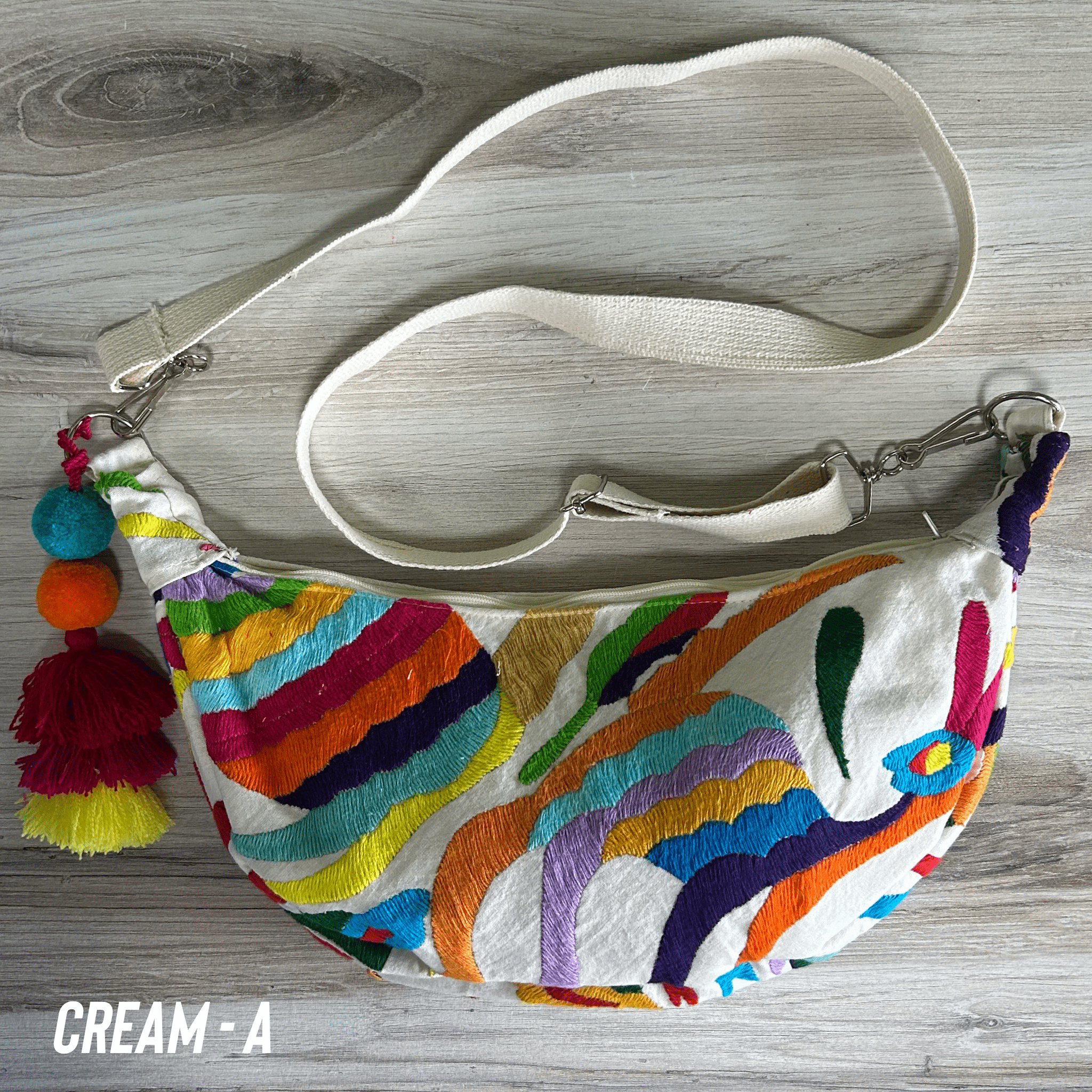 Mexican Otomi Hobo Crossbody Mexican Otomi Hobo Crossbody