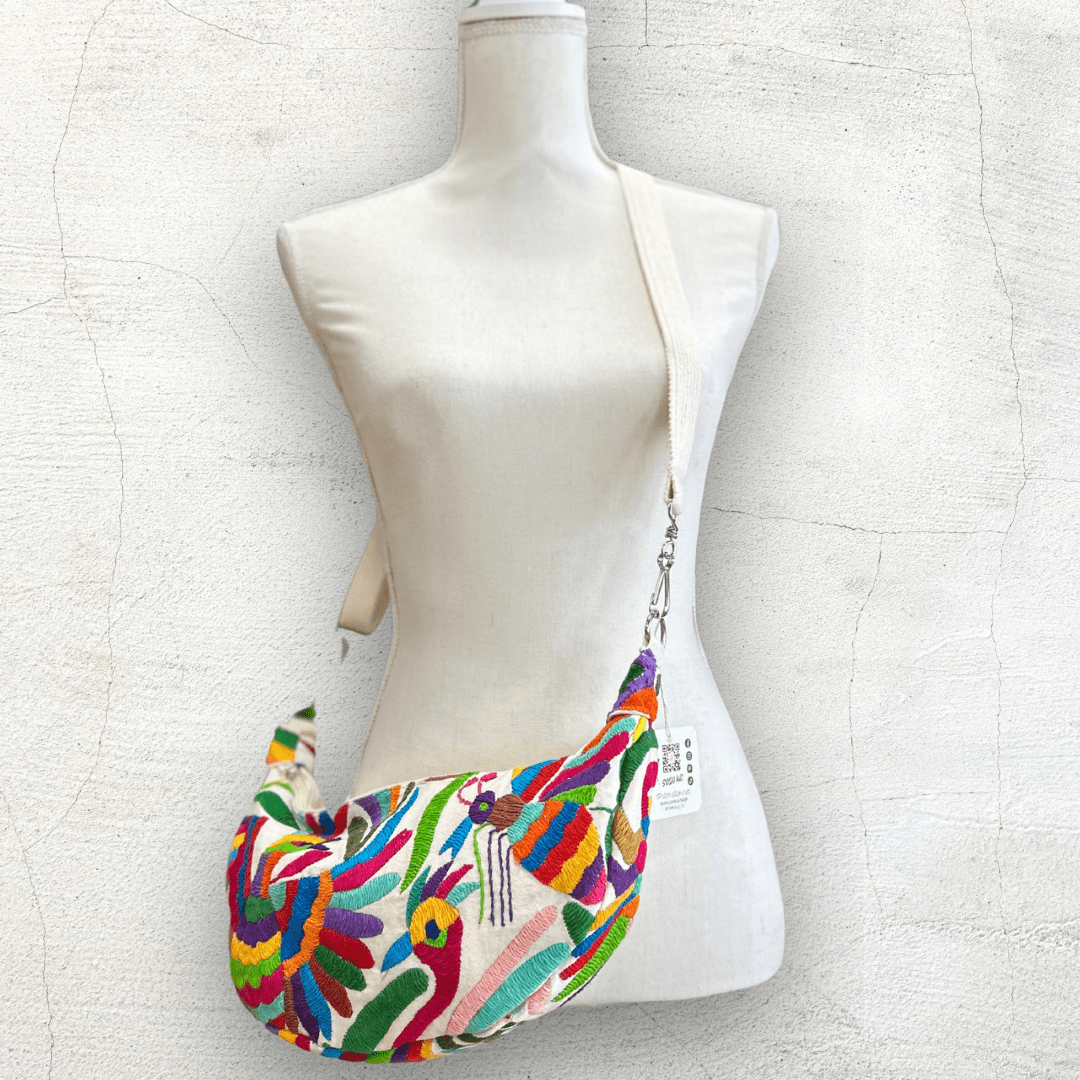 Mexican Otomi Hobo Crossbody Mexican Otomi Hobo Crossbody