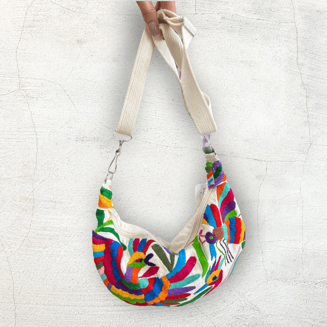 Mexican Otomi Hobo Crossbody Mexican Otomi Hobo Crossbody