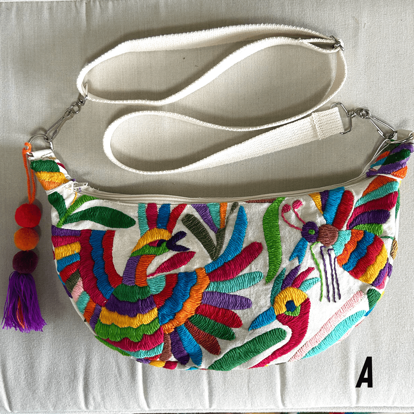 Mexican Otomi Hobo Crossbody Mexican Otomi Hobo Crossbody