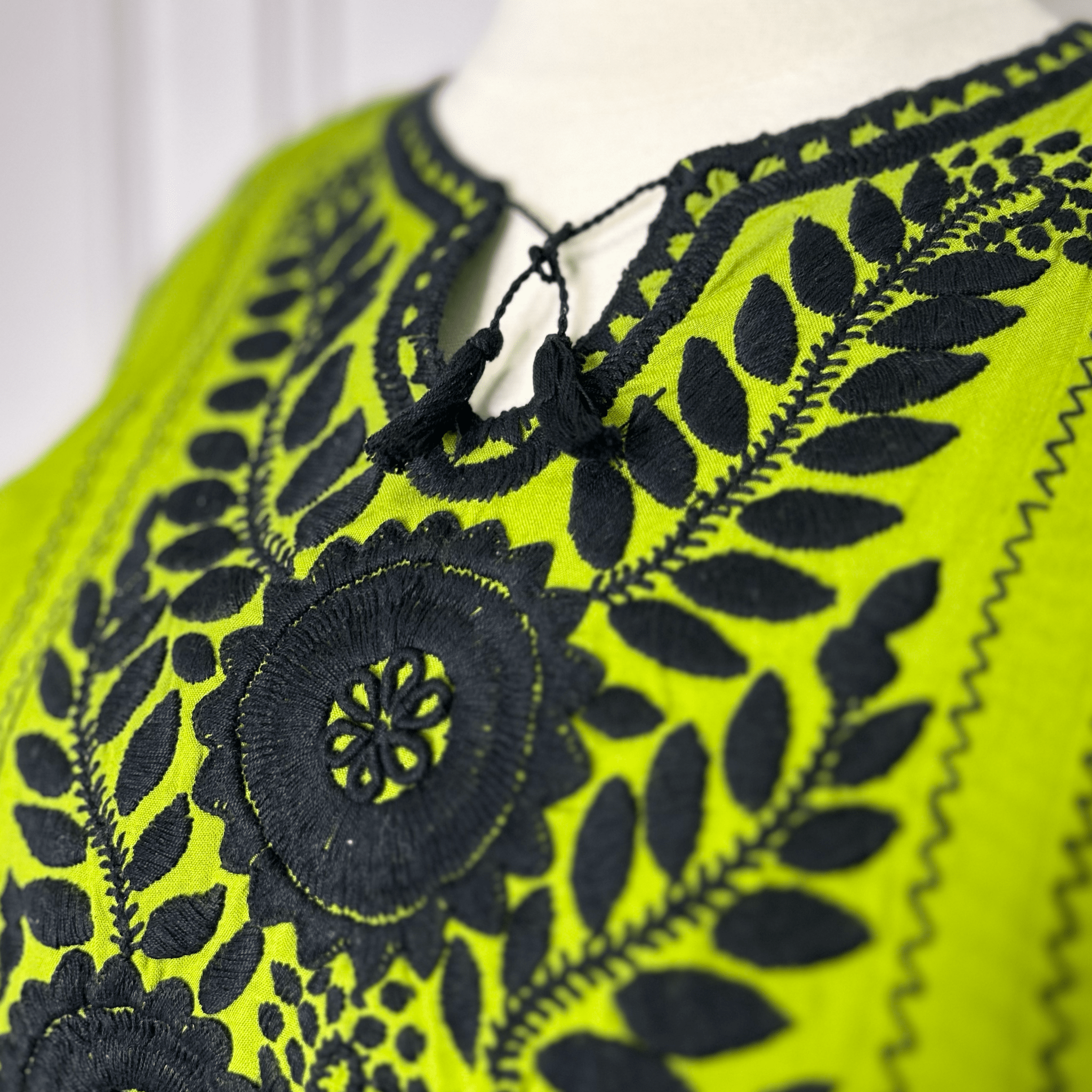 Mexican Plus Size 3/4 Sleeve Tunic - Rococo Mexican Plus Size 3/4 Sleeve Tunic - Rococo