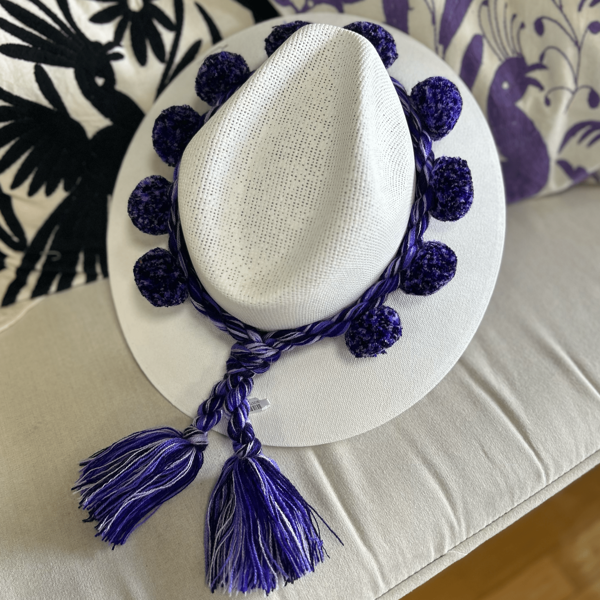 Mexican Pom Pom Hat Band Mexican Pom Pom Hat Band