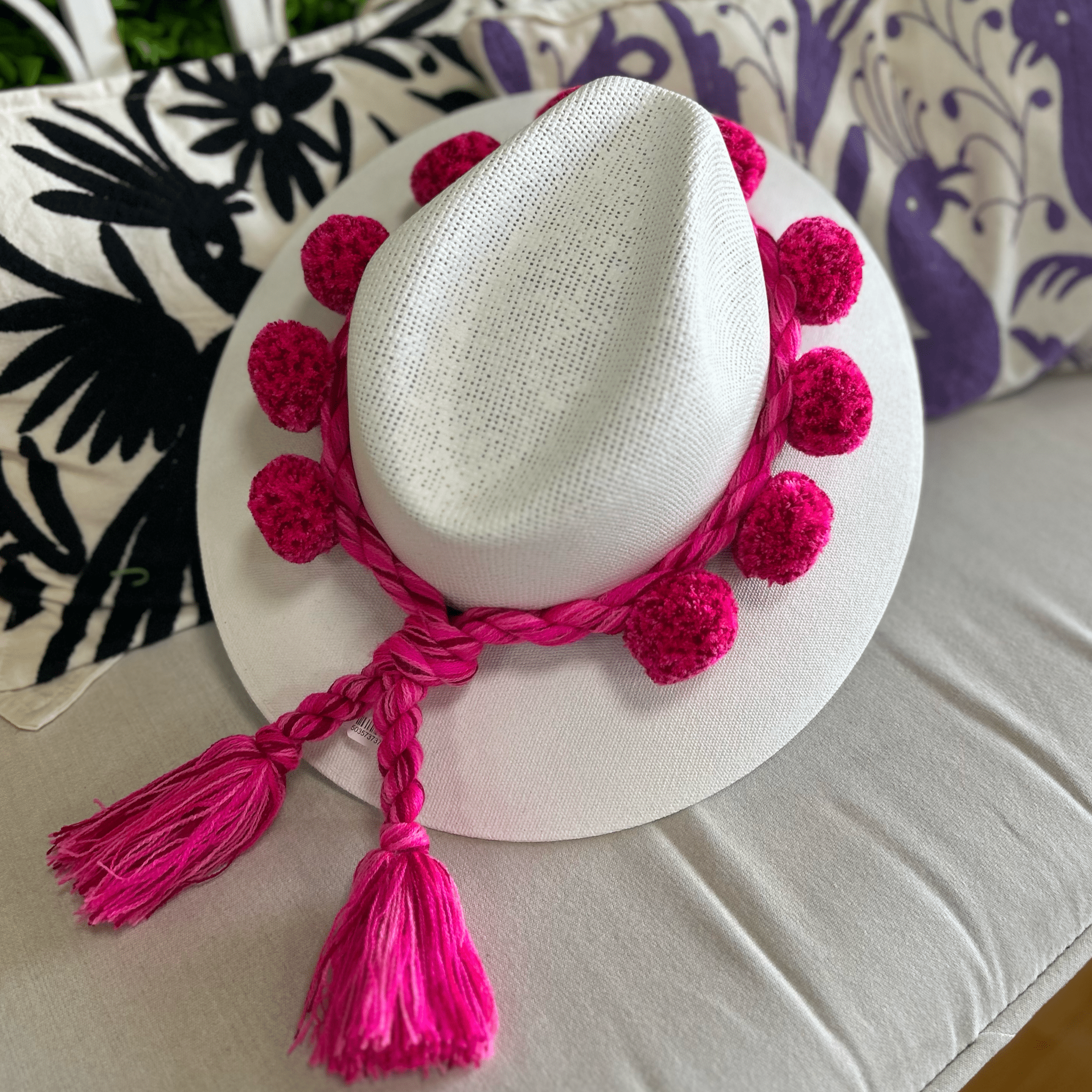 Mexican Pom Pom Hat Band Mexican Pom Pom Hat Band