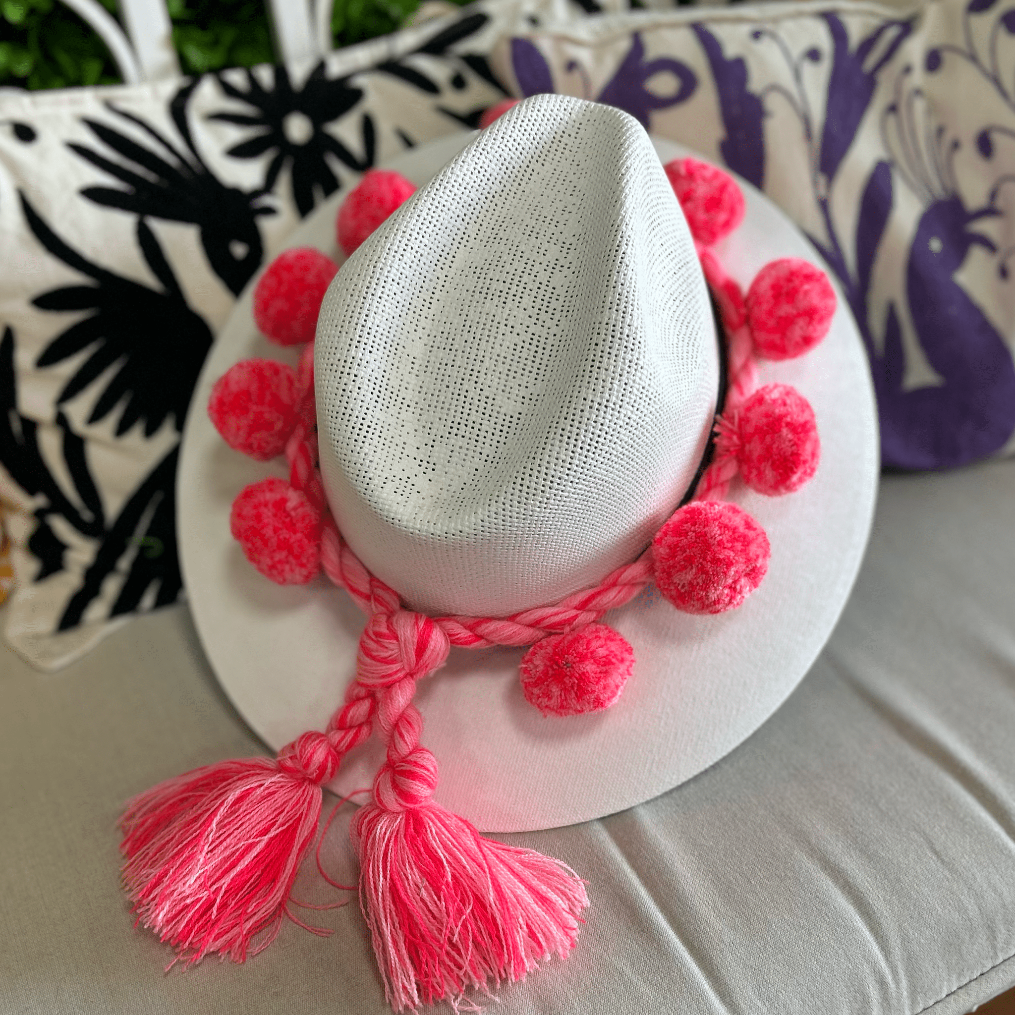 Mexican Pom Pom Hat Band Mexican Pom Pom Hat Band