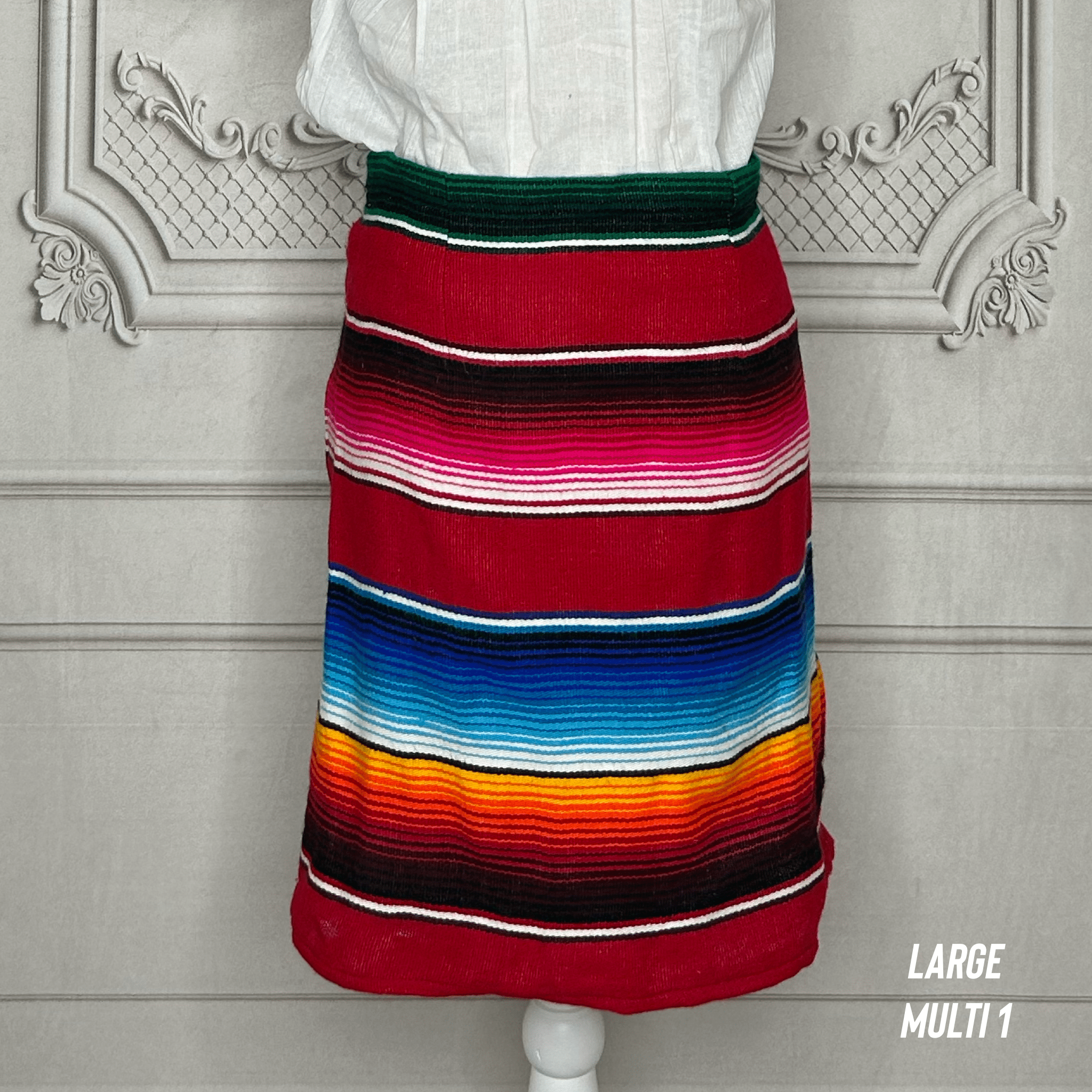 Mexican Sarape Skirt