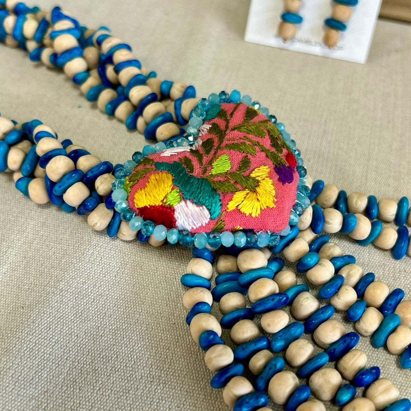 Mexican Seed San Antonino Necklace