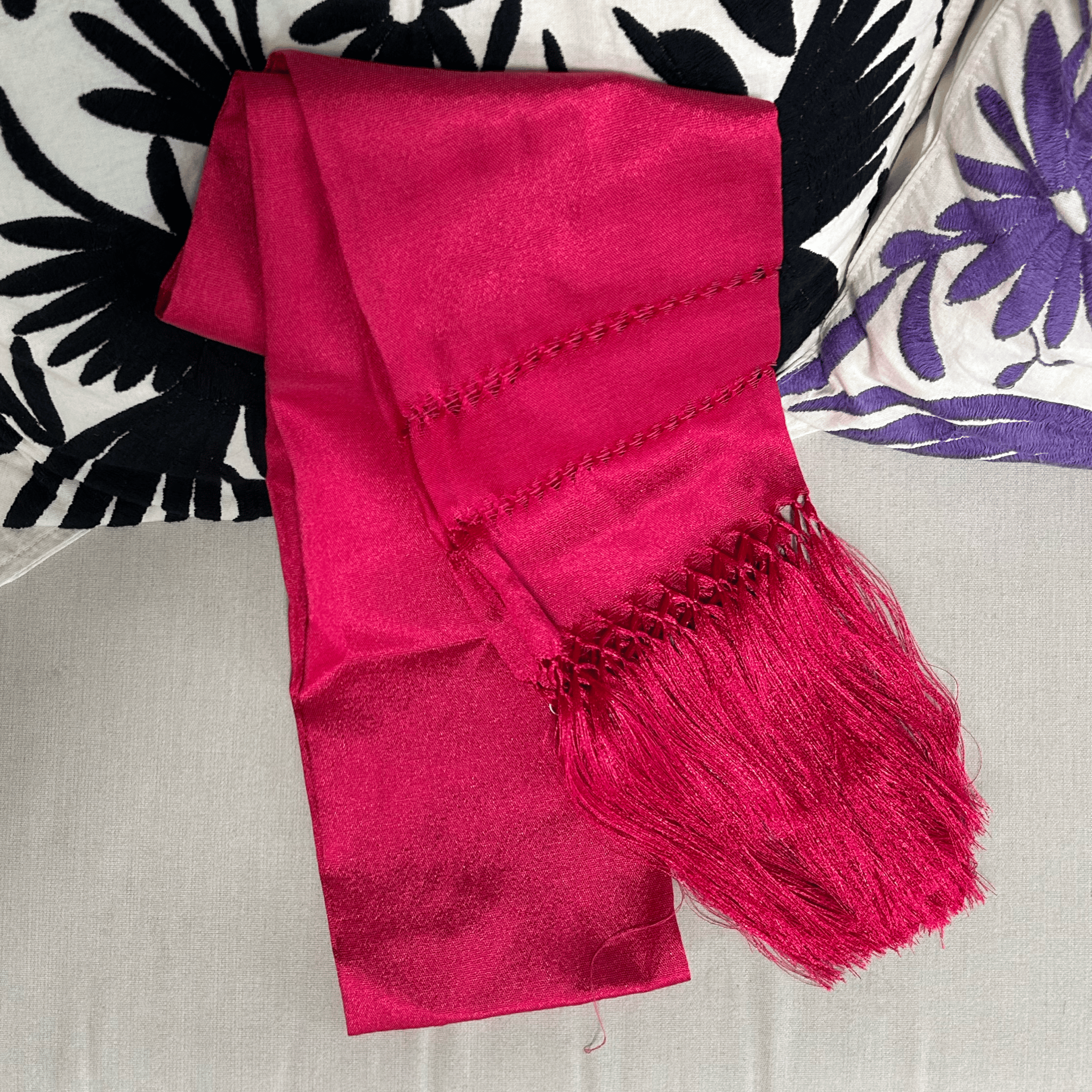 Mexican Silk Shawl Mexican Silk Shawl