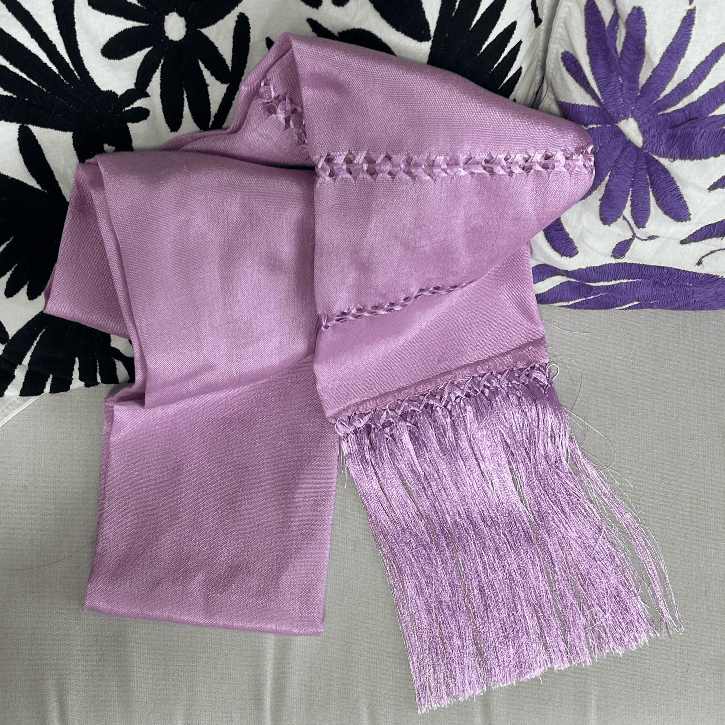 Mexican Silk Shawl Mexican Silk Shawl