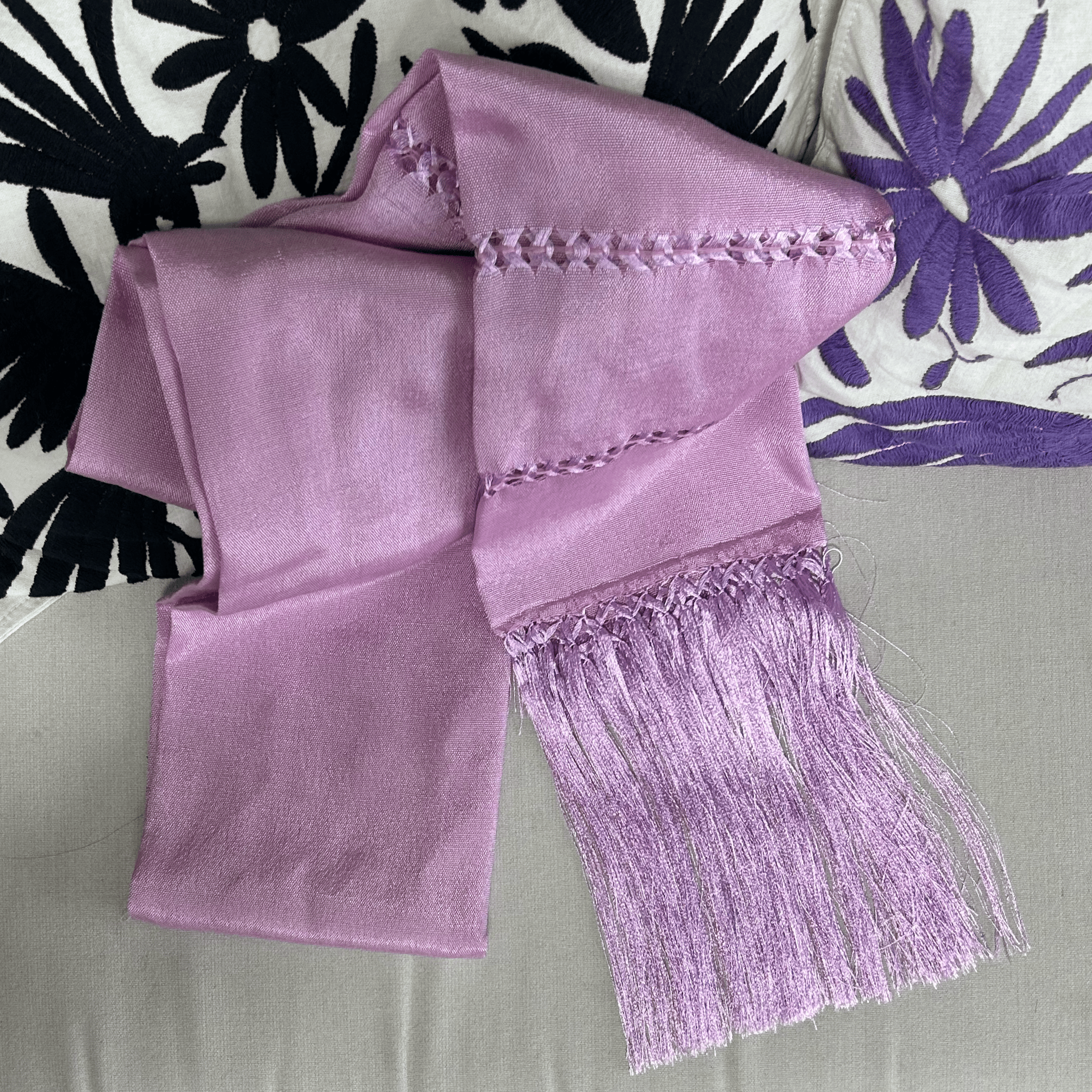 Mexican Silk Shawl Mexican Silk Shawl