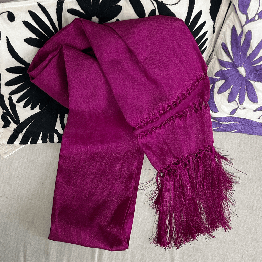 Mexican Silk Shawl Mexican Silk Shawl