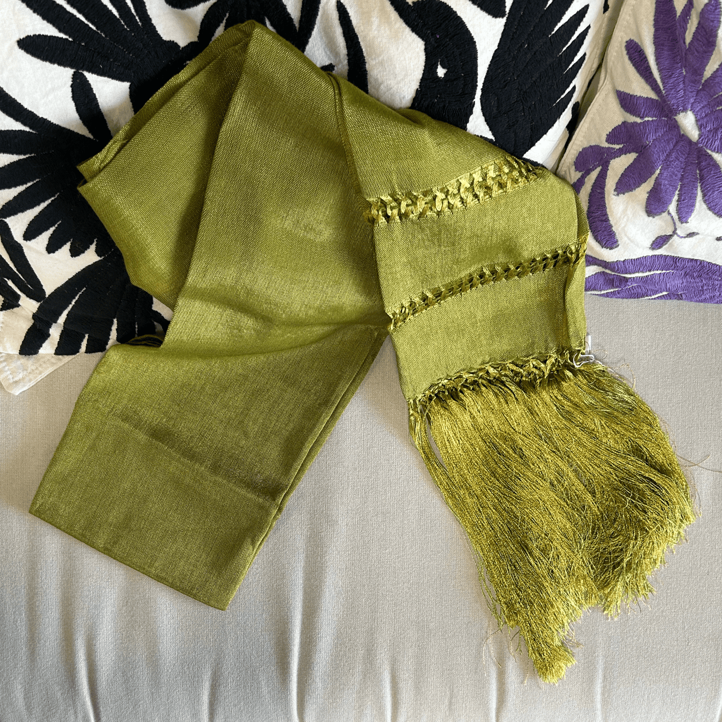 Mexican Silk Shawl Mexican Silk Shawl