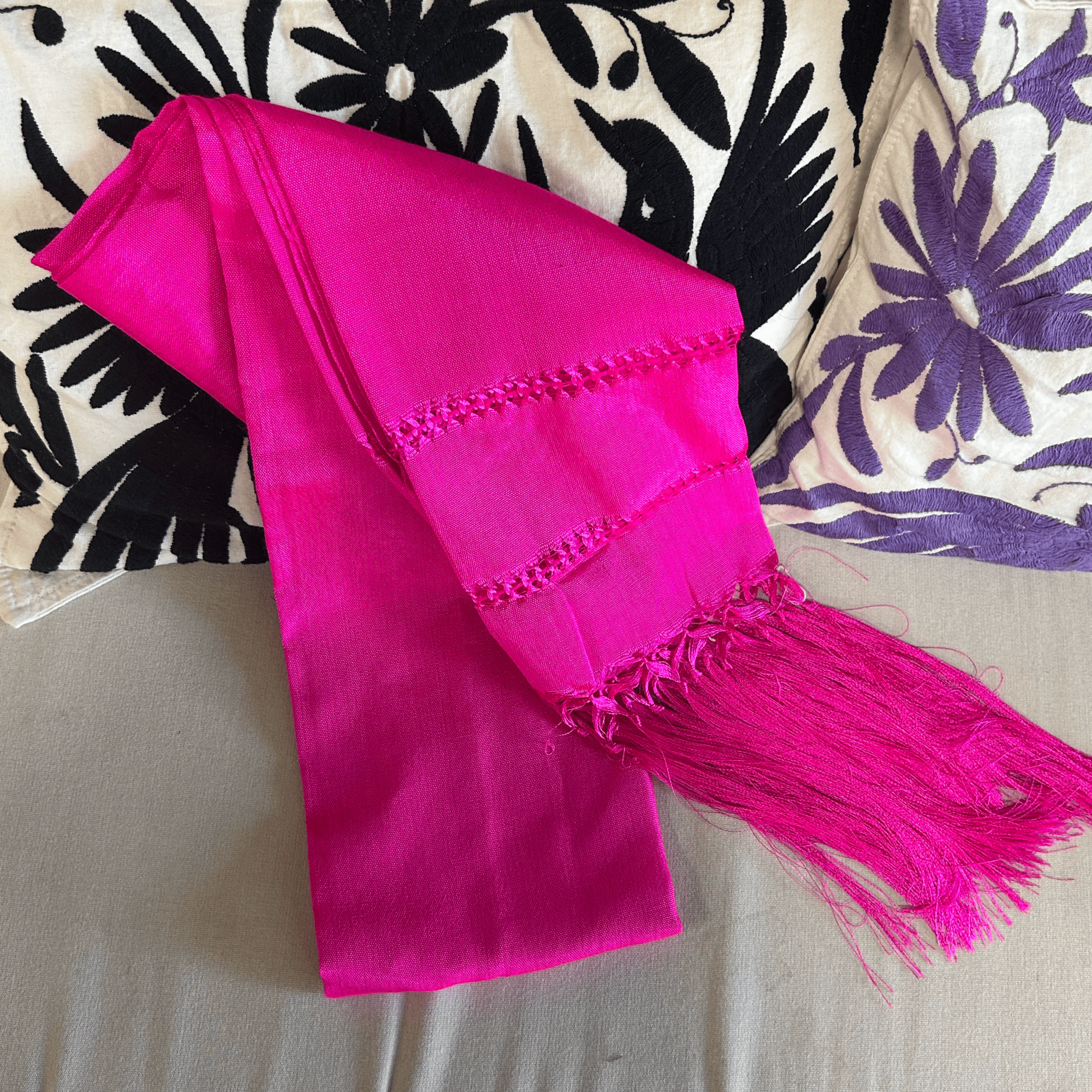 Mexican Silk Shawl Mexican Silk Shawl