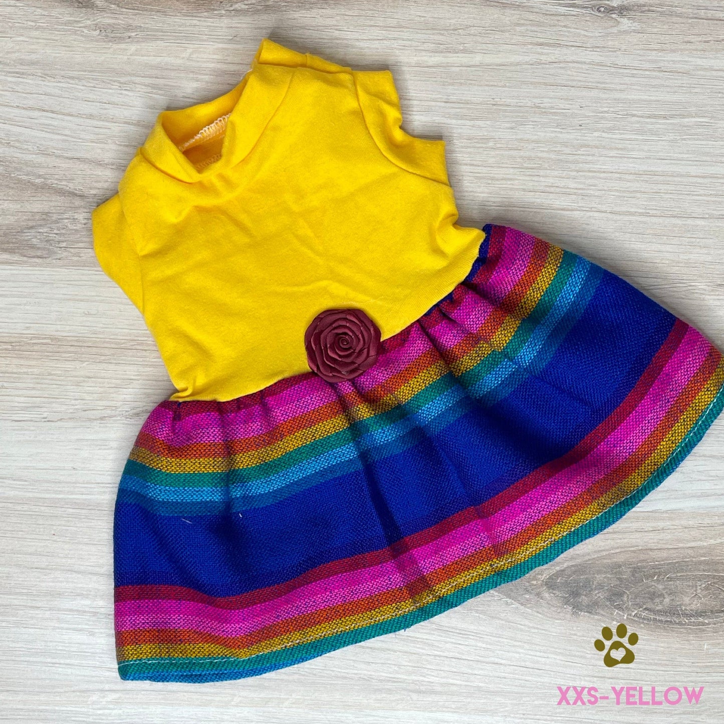 Mexican Style Dog Dress - Cambaya