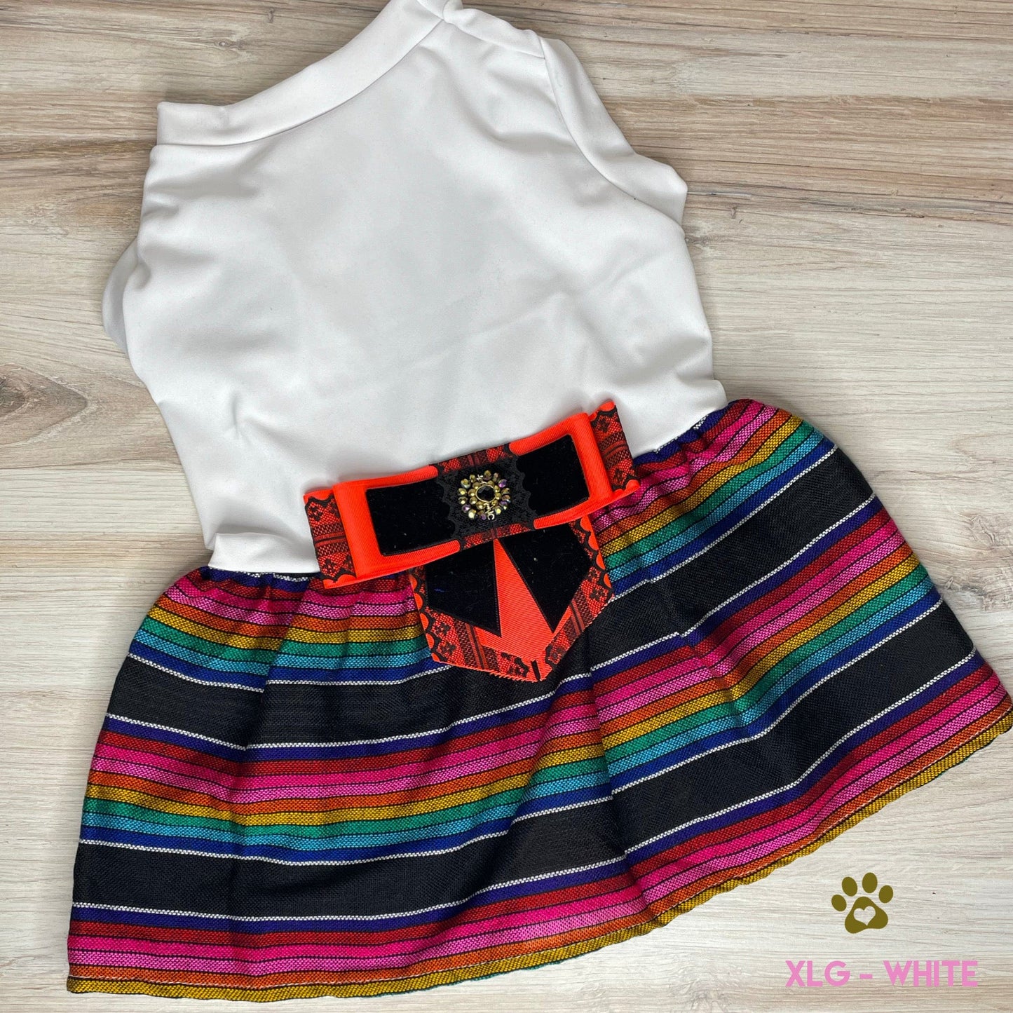 Mexican Style Dog Dress - Cambaya