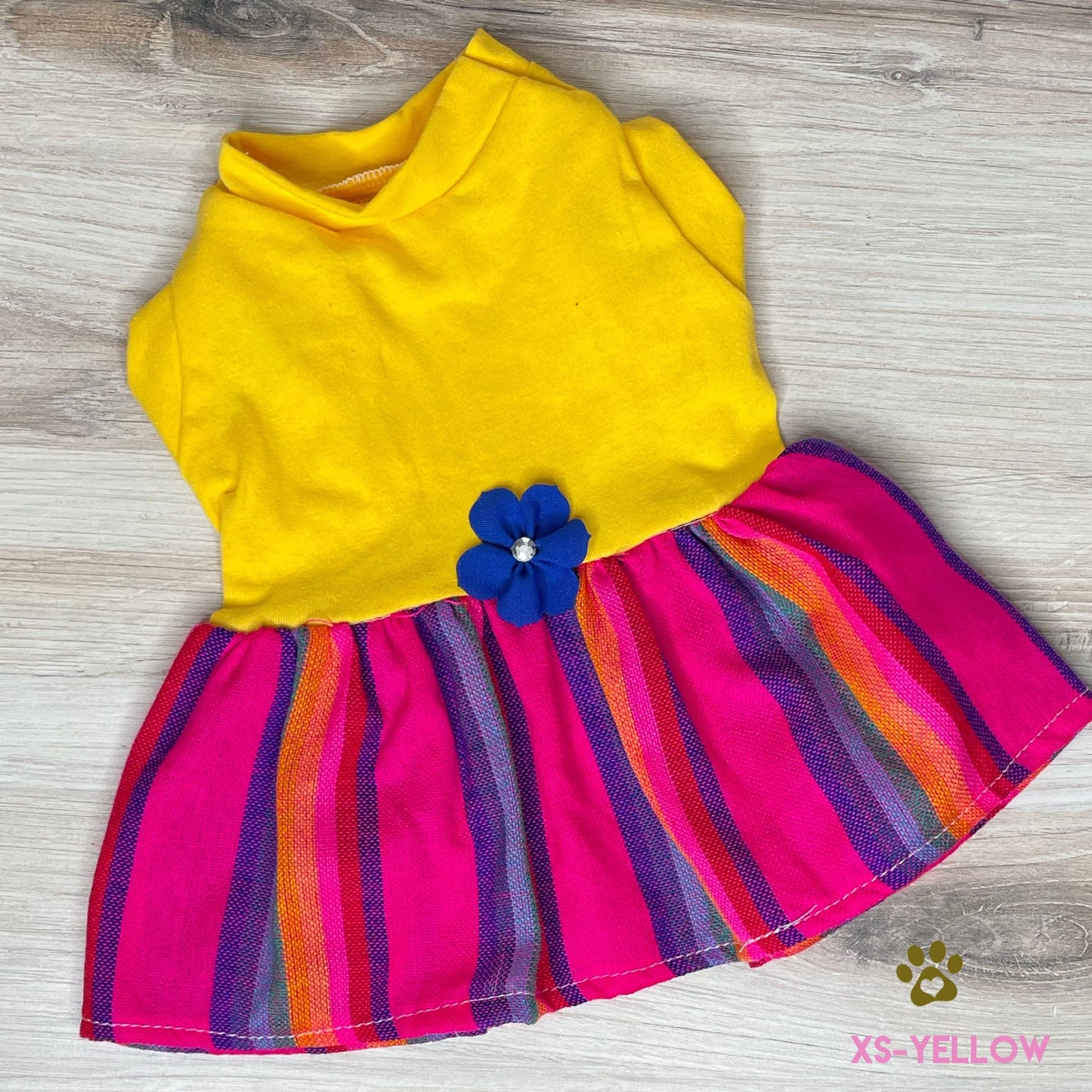 Mexican Style Dog Dress - Cambaya