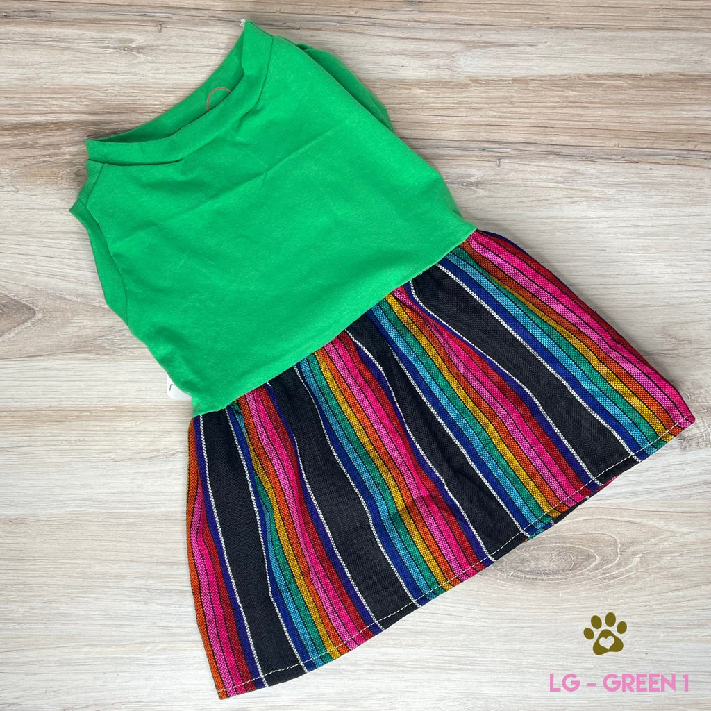 Mexican Style Dog Dress - Cambaya