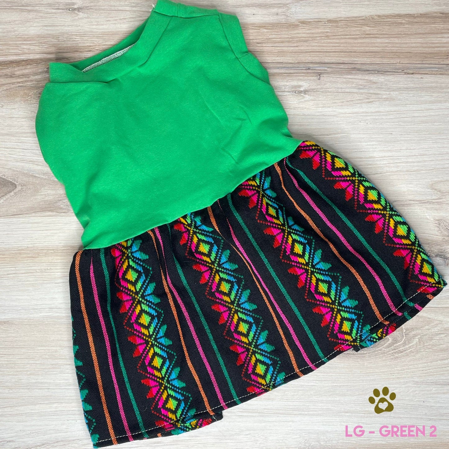 Mexican Style Dog Dress - Cambaya