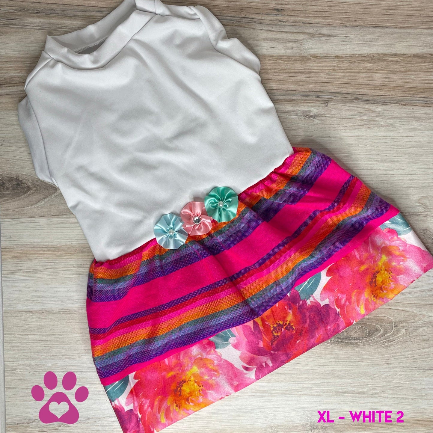 Mexican Style Dog Dress - Cambaya