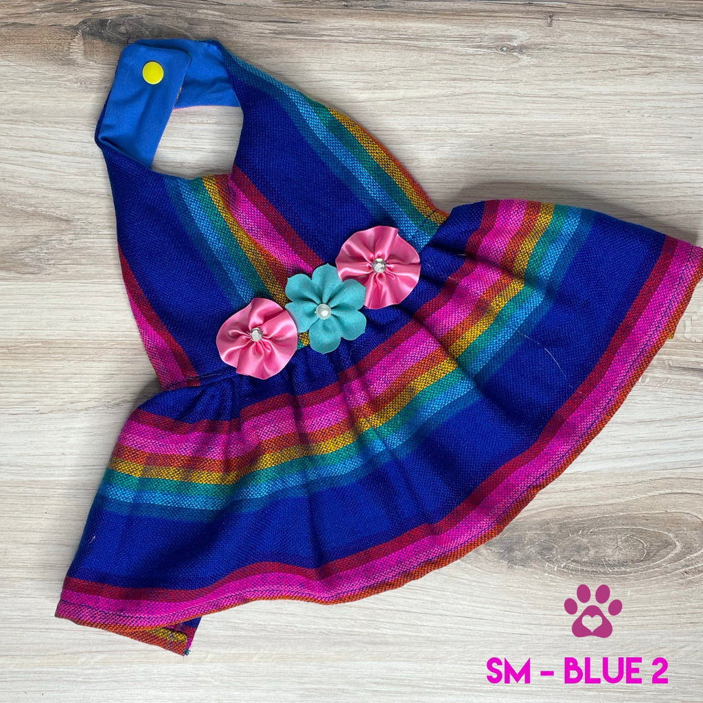 Mexican Style Dog Dress - Cambaya Halter