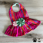 Mexican Style Dog Dress - Cambaya Halter