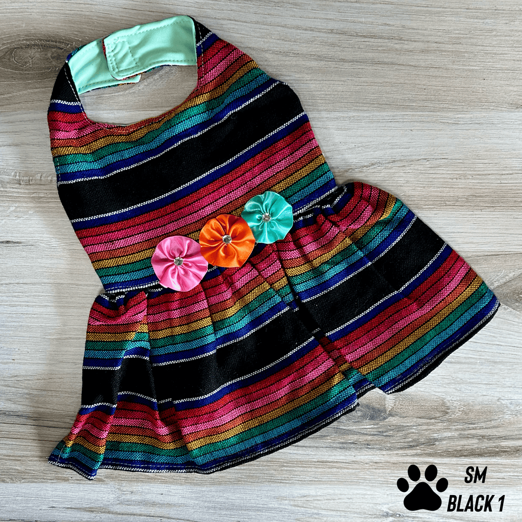 Mexican Style Dog Dress - Cambaya Halter