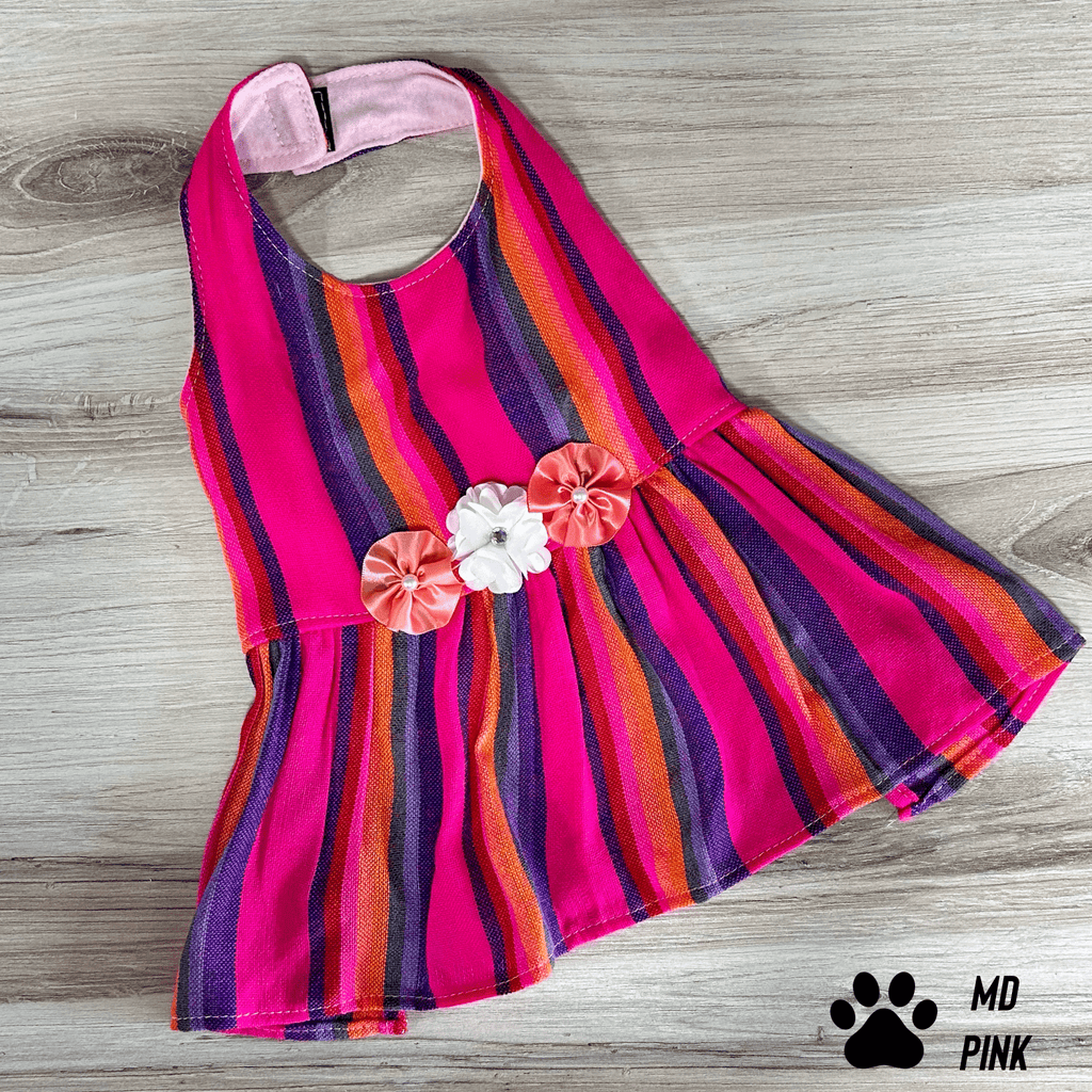 Mexican Style Dog Dress - Cambaya Halter