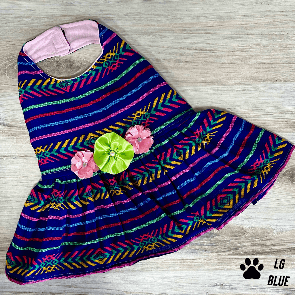 Mexican Style Dog Dress - Cambaya Halter