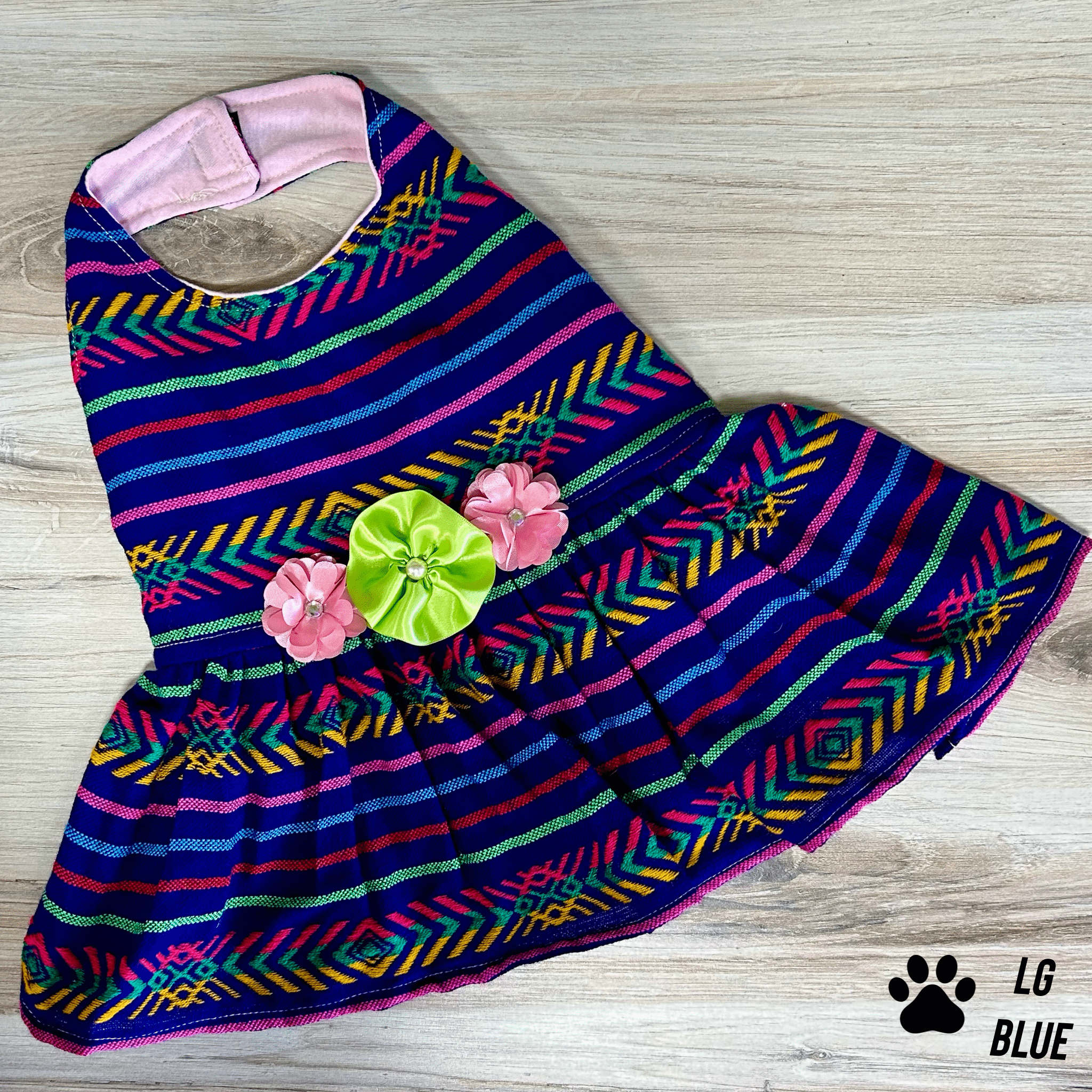 Mexican Style Dog Dress - Cambaya Halter