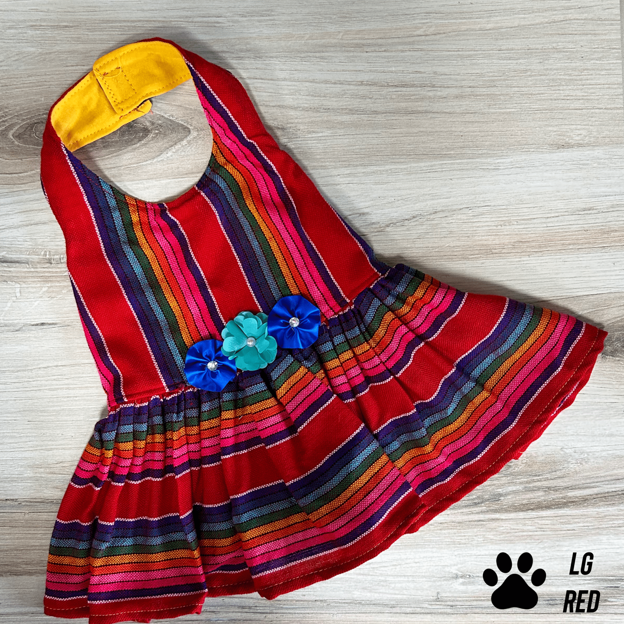Mexican Style Dog Dress - Cambaya Halter