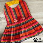 Mexican Style Dog Dress - Cambaya Halter