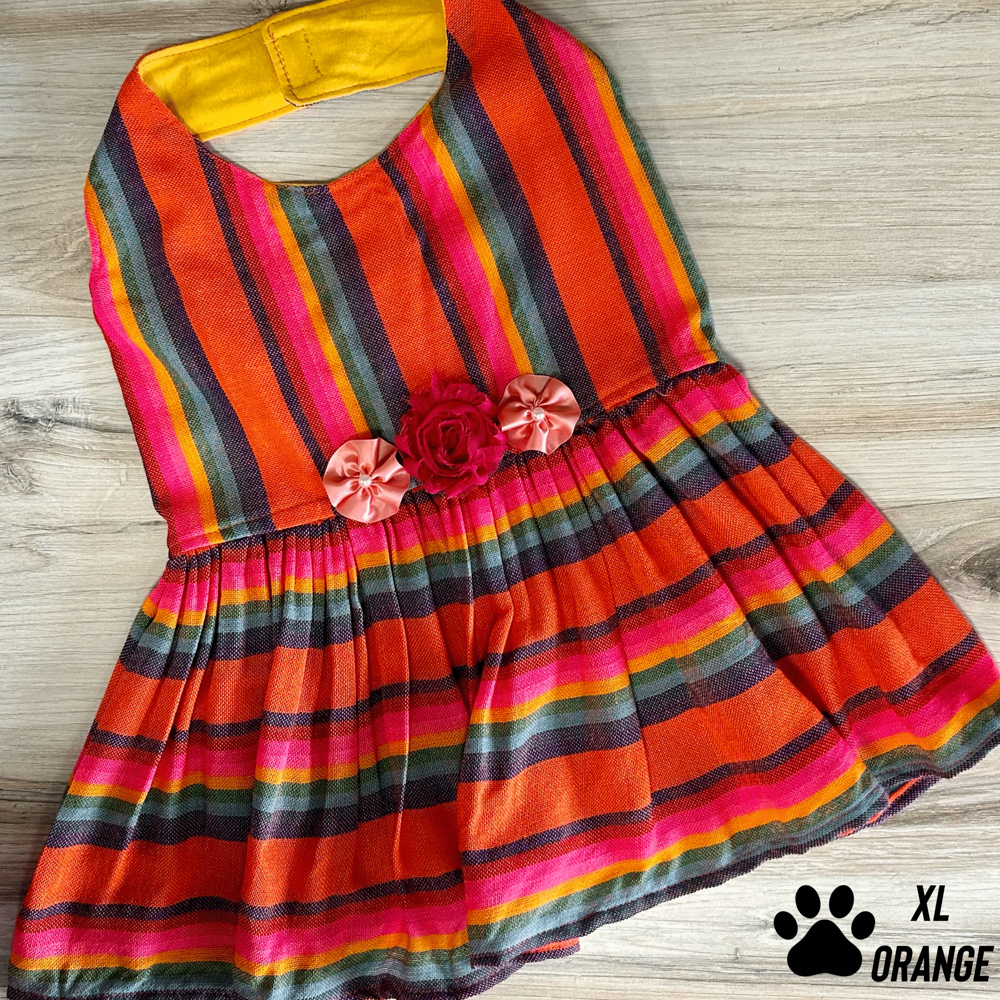 Mexican Style Dog Dress - Cambaya Halter