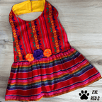 Mexican Style Dog Dress - Cambaya Halter