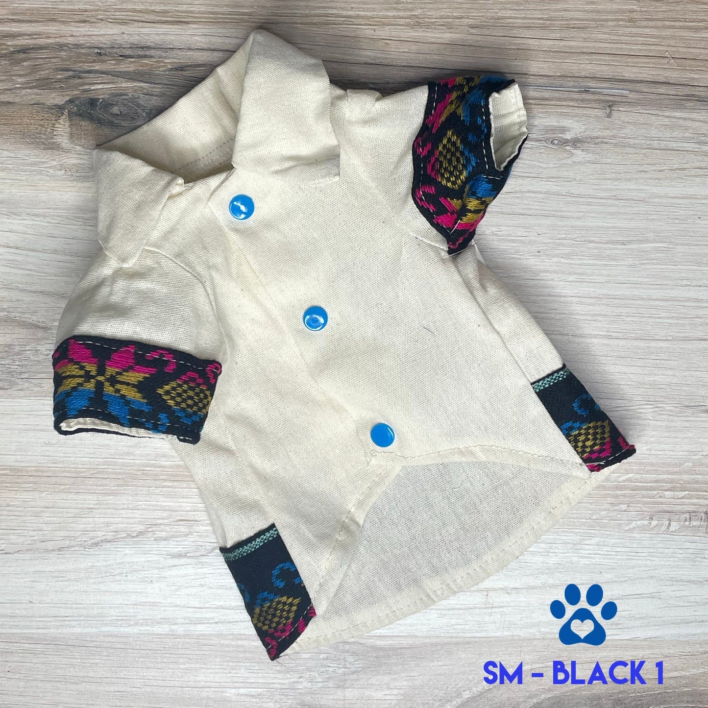 Mexican Style Dog Guayabera Shirt - Cambaya