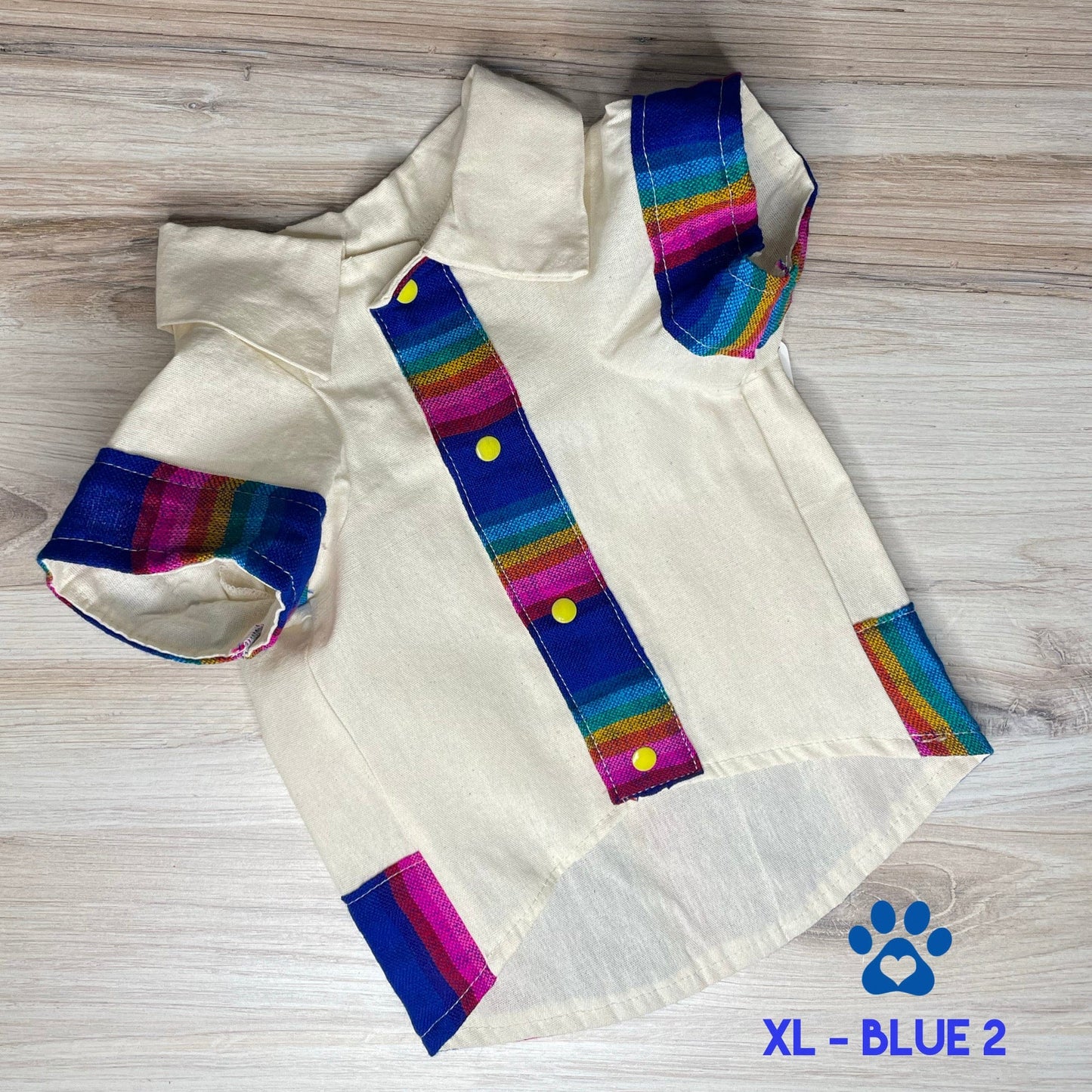 Mexican Style Dog Guayabera Shirt - Cambaya