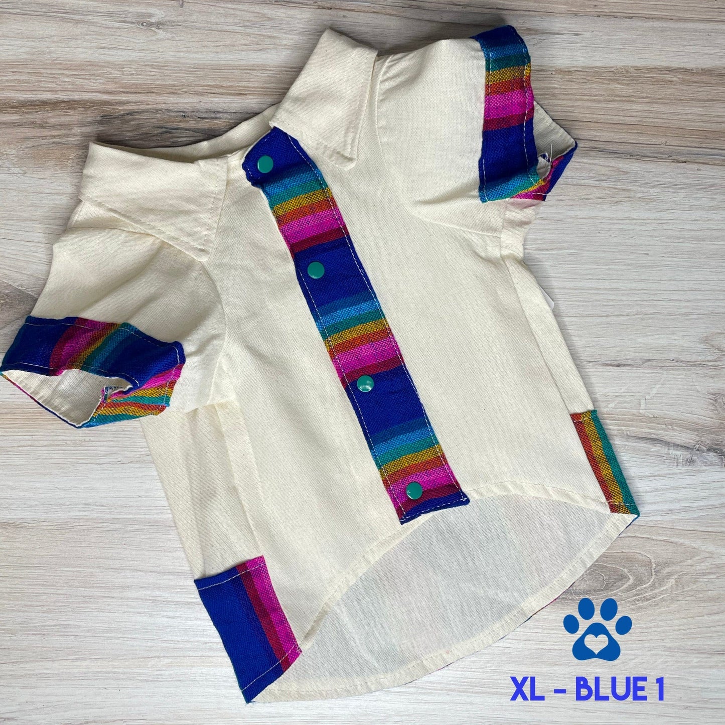 Mexican Style Dog Guayabera Shirt - Cambaya